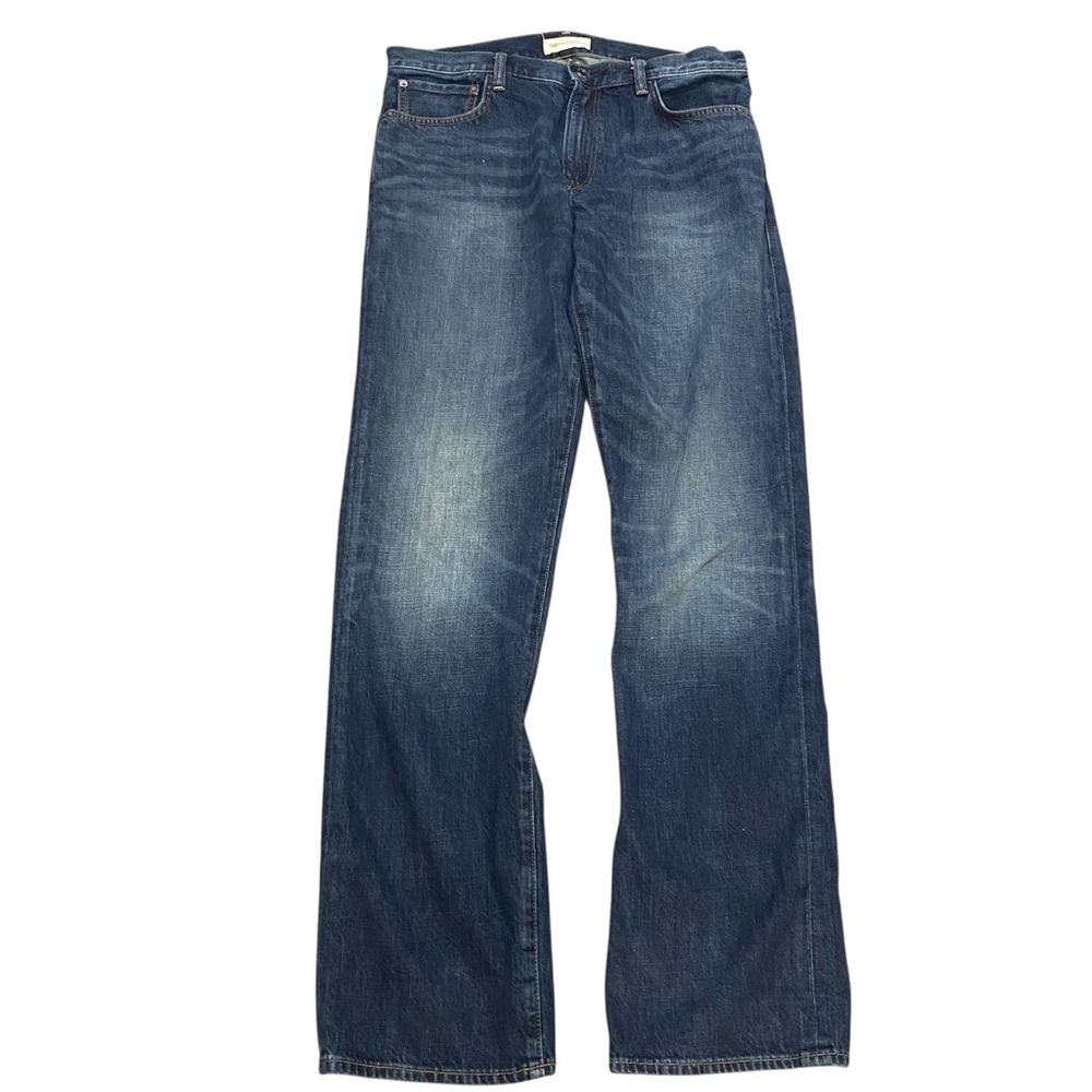 Gap 1969 Vintage Standard Fit Dark Blue Men's Jeans Sz 35 X 36